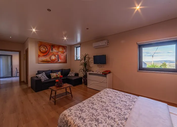 Nyaraló Casas Da Fraga - Serra Da Estrela Fornos de Algodres
